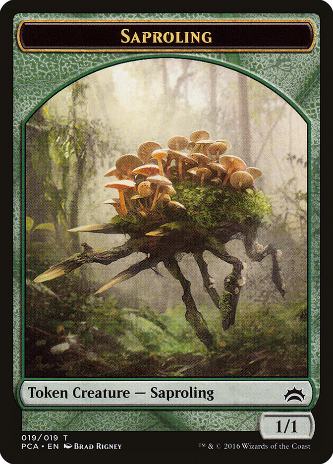 Saproling TPCA-19 Planechase Anthology Tokens Magic card