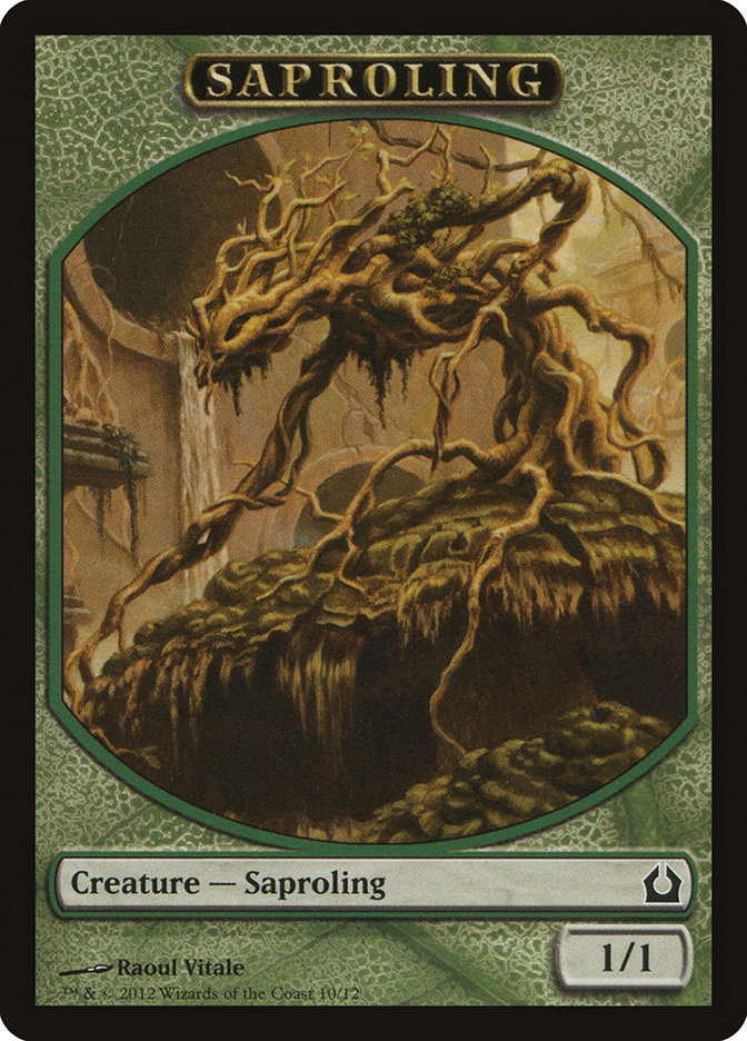 Saproling TRTR-10 Return to Ravnica Tokens Magic card