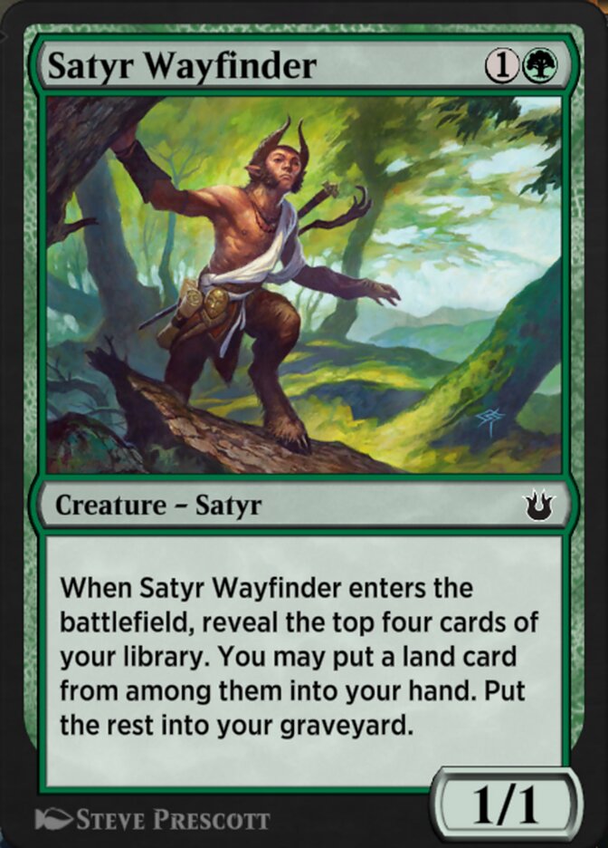 Satyr Wayfinder EA2-17 Explorer Anthology 2 Magic card