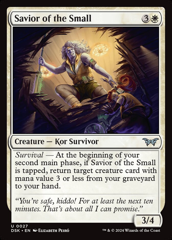 Savior of the Small DSK-27 Duskmourn: House of Horror Magic card