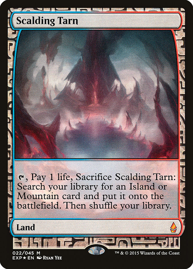 Scalding Tarn EXP-22 Zendikar Expeditions Magic card
