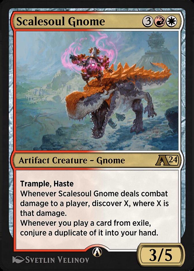 Scalesoul Gnome YLCI-28 Alchemy: Ixalan Magic card