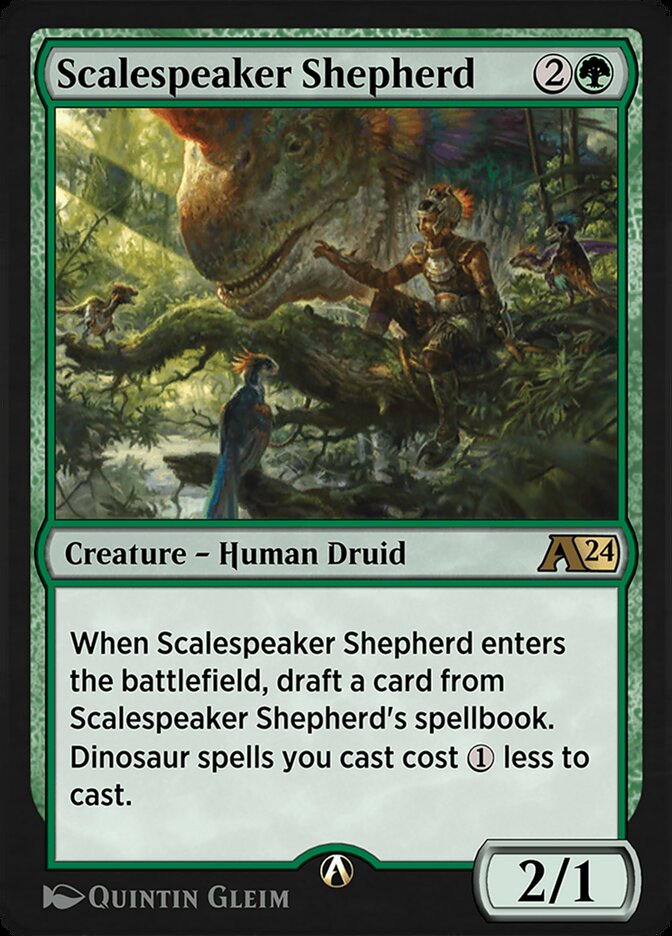 Scalespeaker Shepherd YLCI-21 Alchemy: Ixalan Magic card
