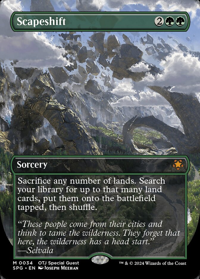 Scapeshift SPG-34 Special Guests Magic card