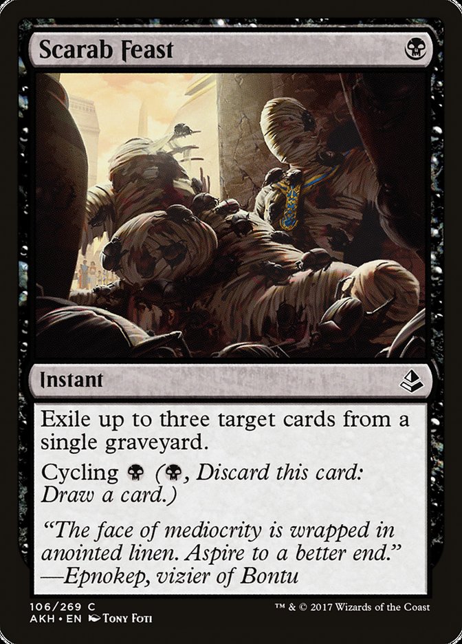 Scarab Feast AKH-106 Amonkhet Magic card