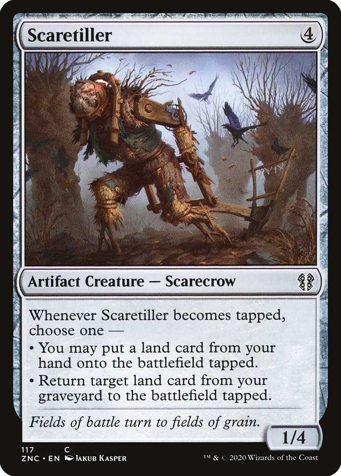 Scaretiller ZNC-117 Zendikar Rising Commander Magic card