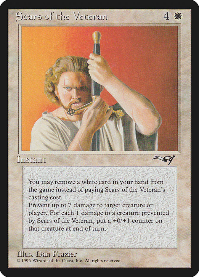 Scars of the Veteran ALL-16 Alliances Magic card