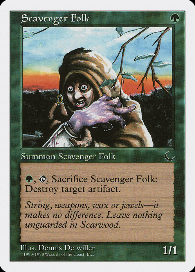 Scavenger Folk ATH-62 Anthologies Magic card