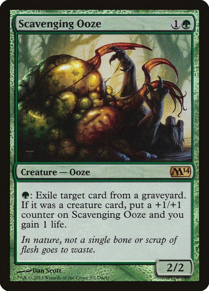 Scavenging Ooze PDP14-3 Duels of the Planeswalkers 2014 Promos Magic card