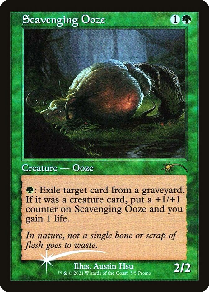 Scavenging Ooze PLG21-5 Love Your LGS 2021 Magic card