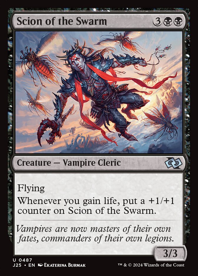 Scion of the Swarm J25-487 Foundations Jumpstart Magic card