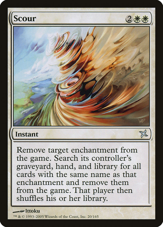 Scour BOK-20 Betrayers of Kamigawa Magic card