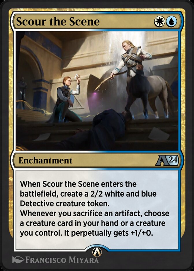 Scour the Scene YMKM-27 Alchemy: Murders at Karlov Manor Magic card