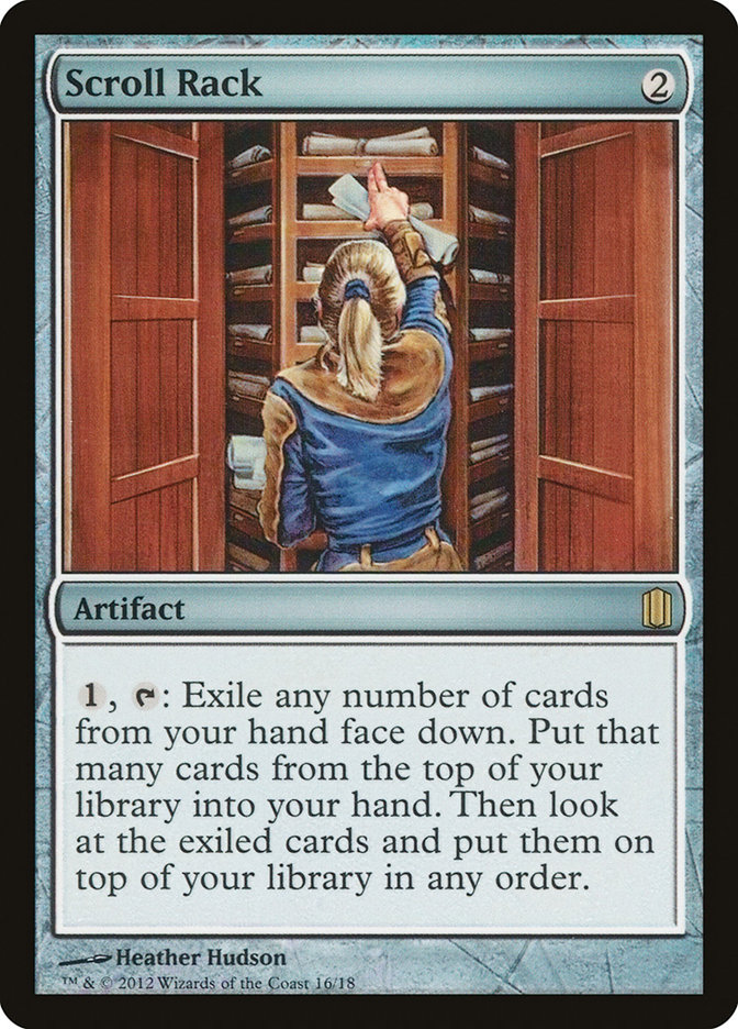 Scroll Rack CM1-16 Commander's Arsenal Magic card