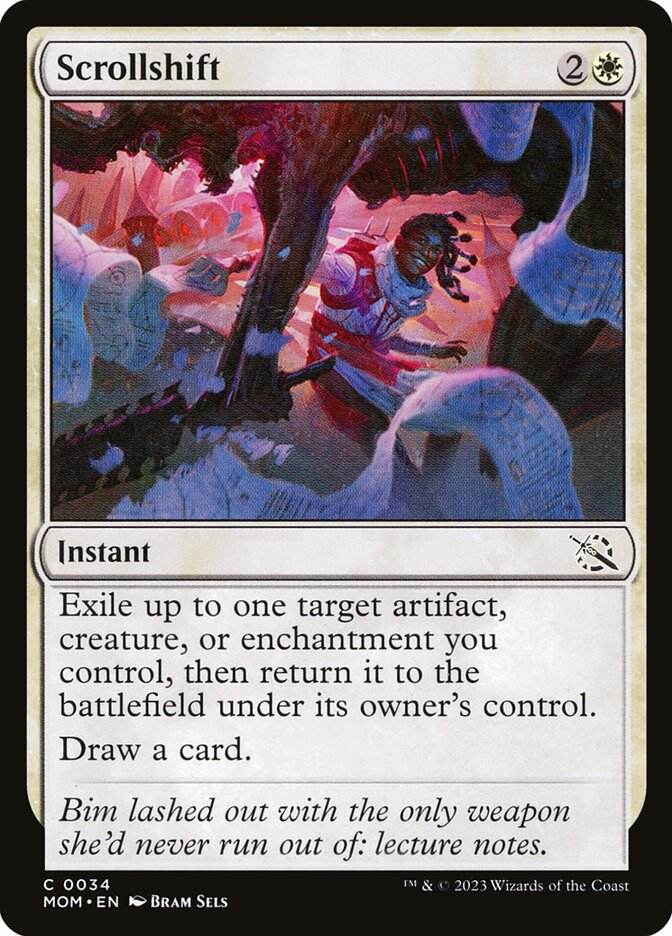 Scrollshift MOM-34 March of the Machine Magic card