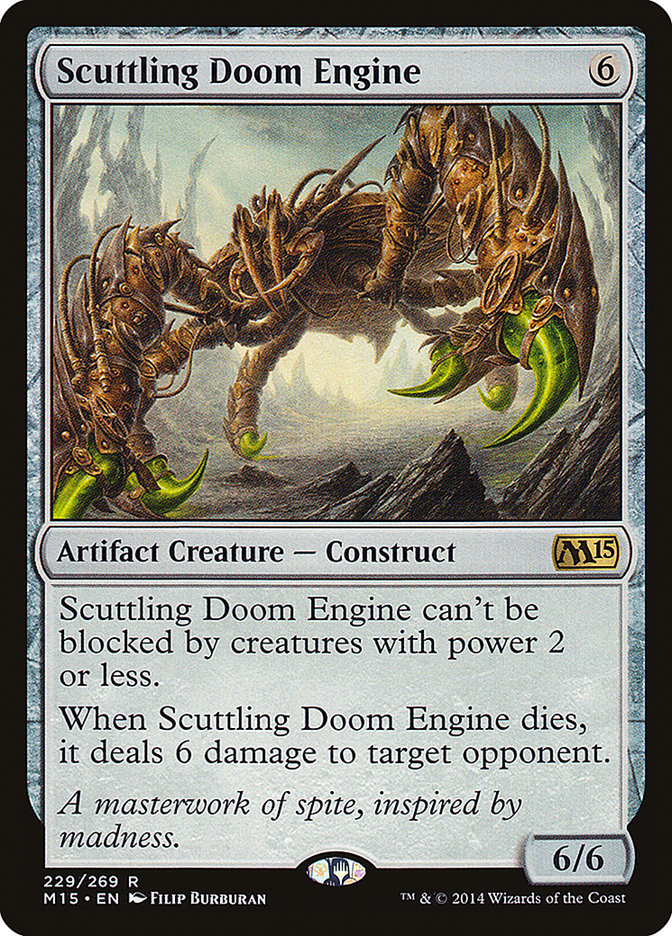 Scuttling Doom Engine M15-229 Magic 2015 Magic card