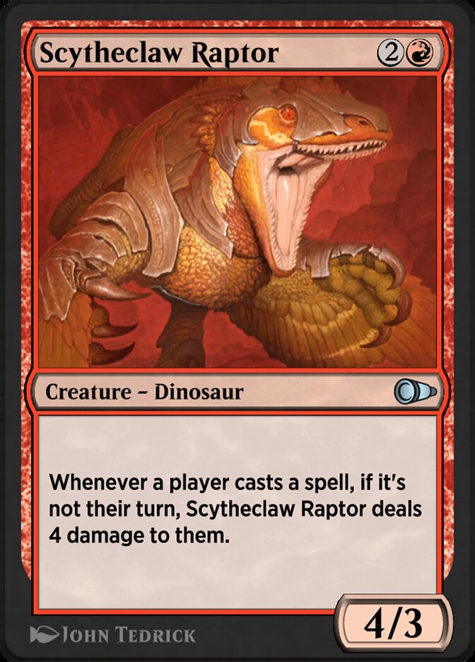 Scytheclaw Raptor PIO-156 Pioneer Masters Magic card