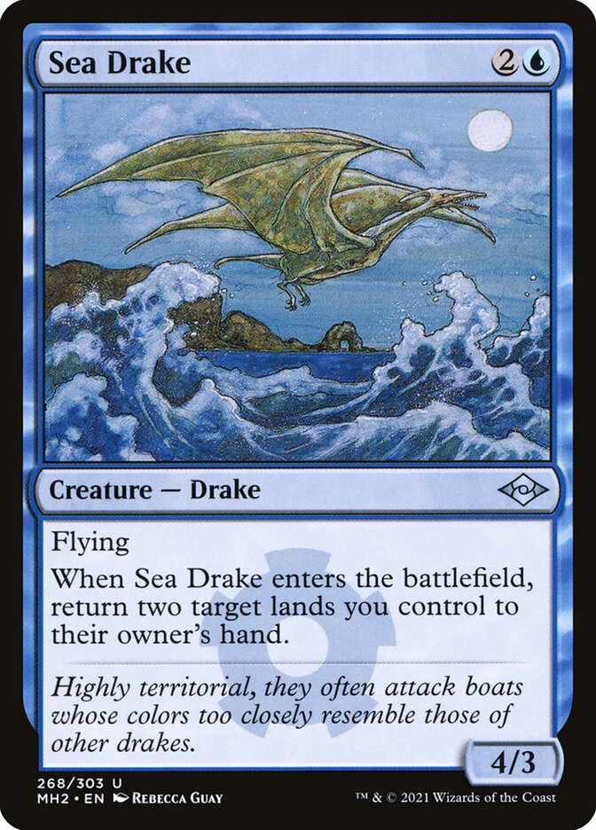 Sea Drake MH2-268 Modern Horizons 2 Magic card