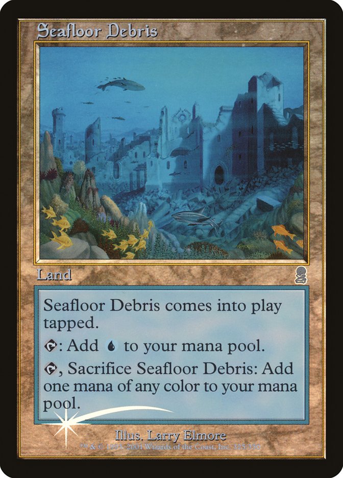 Seafloor Debris ODY-325CROSS Odyssey Magic card