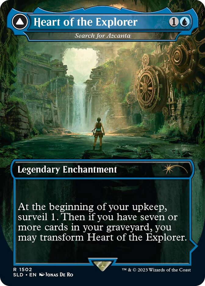 Search for Azcanta // Azcanta, the Sunken Ruin SLD-1502 Secret Lair Drop Magic card