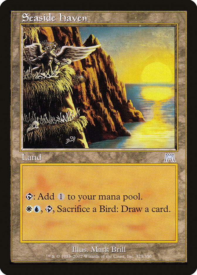 Seaside Haven ONS-323 Onslaught Magic card