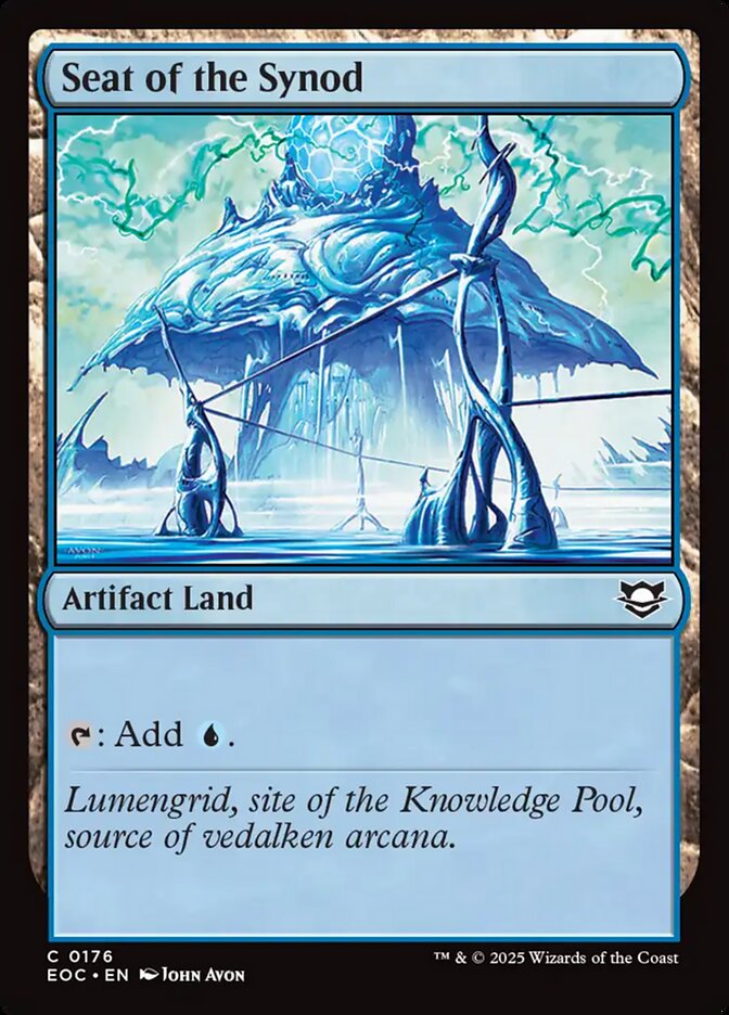 Seat of the Synod EOC-176 Edge of Eternities Commander Magic card