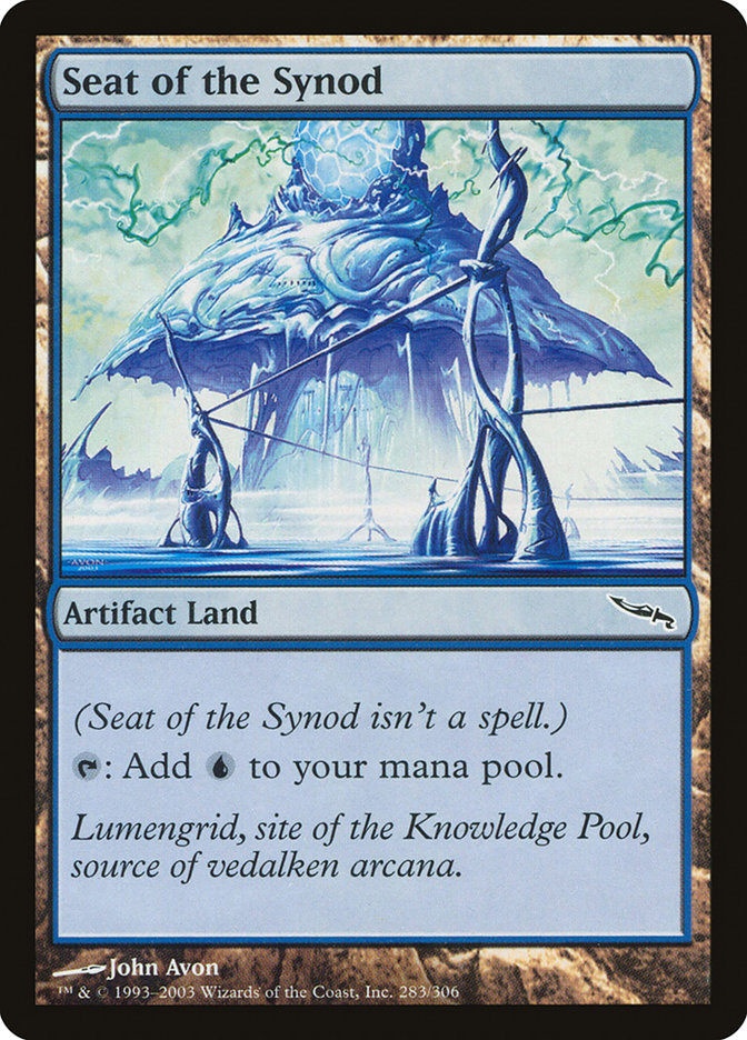 Seat of the Synod MRD-283 Mirrodin Magic card