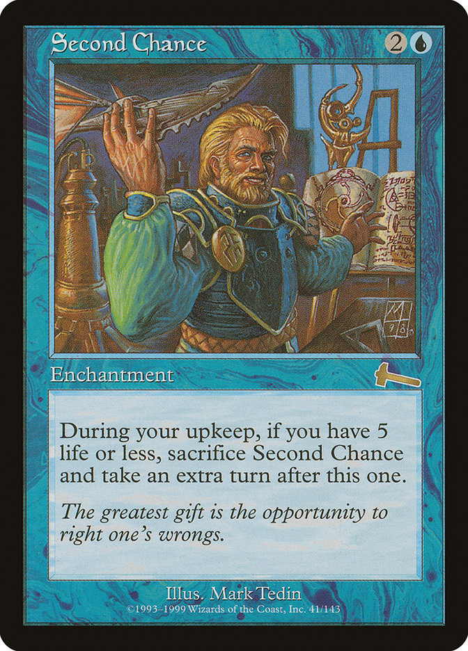 Second Chance ULG-41 Urza's Legacy Magic card