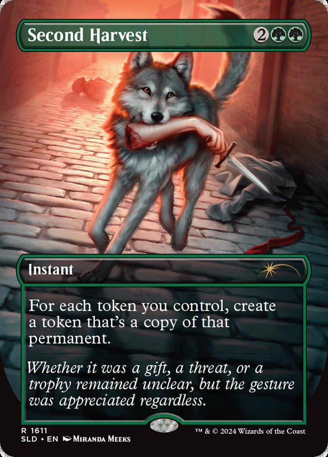 Second Harvest SLD-1611 Secret Lair Drop Magic card