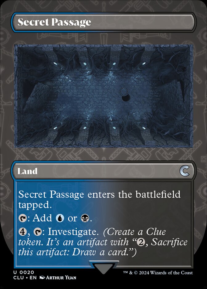 Secret Passage CLU-20 Ravnica: Clue Edition Magic card