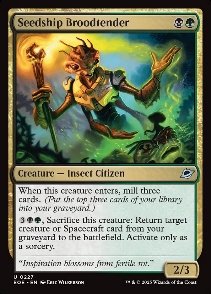 Seedship Broodtender EOE-227 Edge of Eternities Magic card