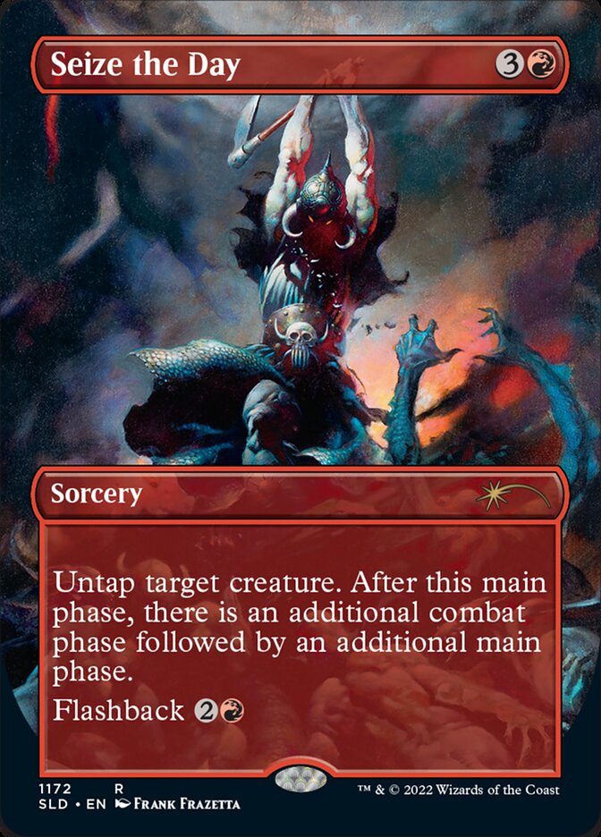 Seize the Day SLD-1172 Secret Lair Drop Magic card