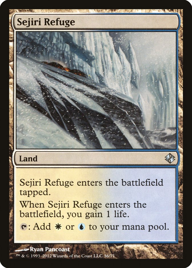 Sejiri Refuge DDI-36 Duel Decks: Venser vs. Koth Magic card