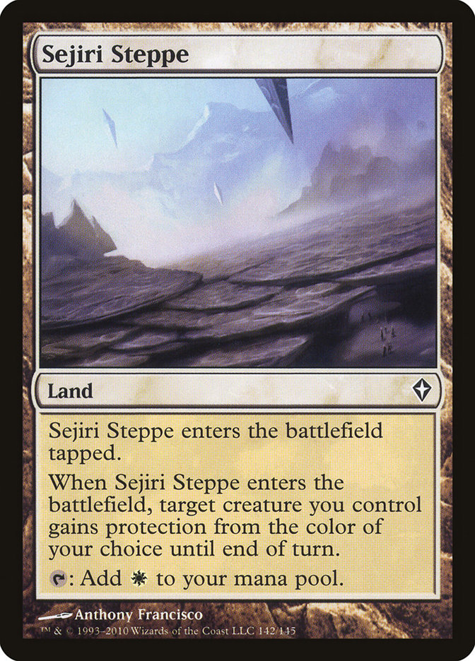 Sejiri Steppe WWK-142 Worldwake Magic card