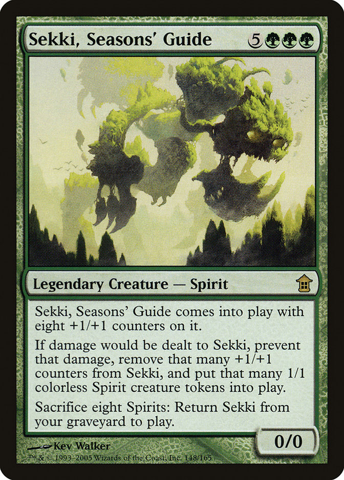 Sekki, Seasons' Guide SOK-148 Saviors of Kamigawa Magic card