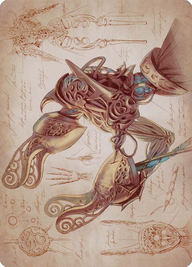 Self-Assembler // Self-Assembler ABRO-77 The Brothers' War Art Series Magic card