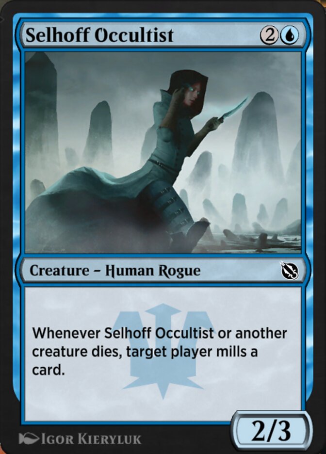 Selhoff Occultist SIS-21 Shadows of the Past Magic card