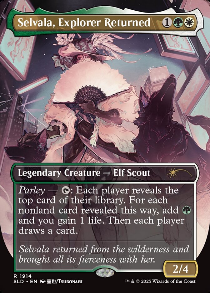 Selvala, Explorer Returned SLD-1914 Secret Lair Drop Magic card