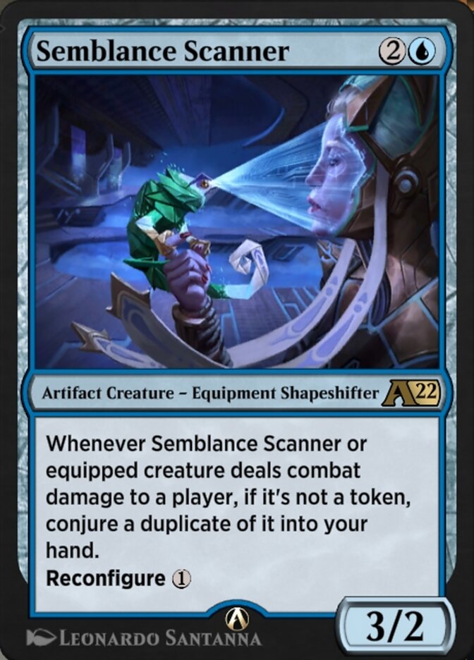 Semblance Scanner YNEO-9 Alchemy: Kamigawa Magic card