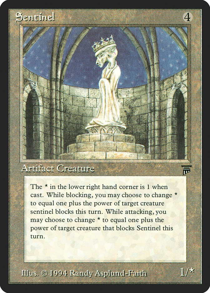 Sentinel LEG-294 Legends Magic card
