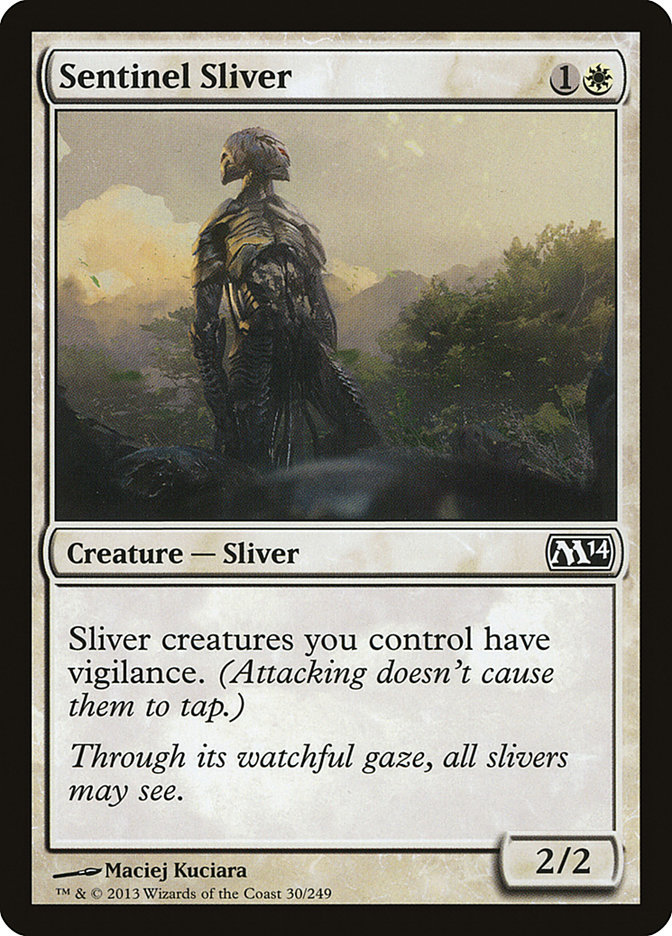 Sentinel Sliver M14-30 Magic 2014 Magic card