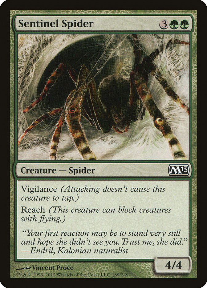 Sentinel Spider M13-189 Magic 2013 Magic card