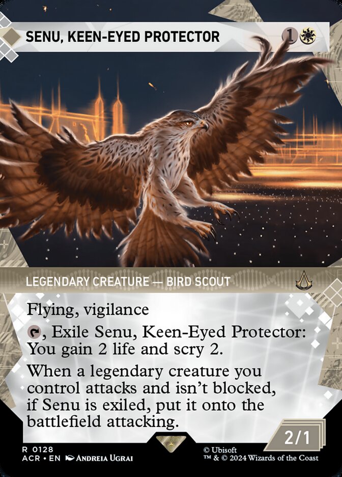 Senu, Keen-Eyed Protector ACR-128 Assassin's Creed Magic card