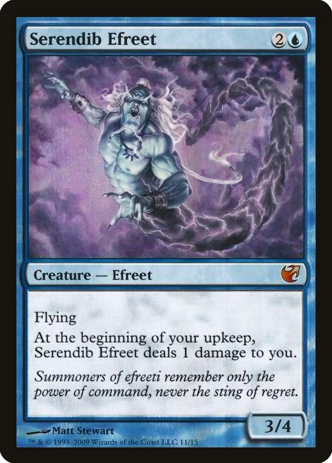 Serendib Efreet V09-11 From the Vault: Exiled Magic card