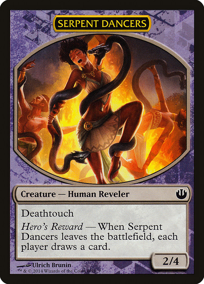 Serpent Dancers TDAG-6 Defeat a God Magic card