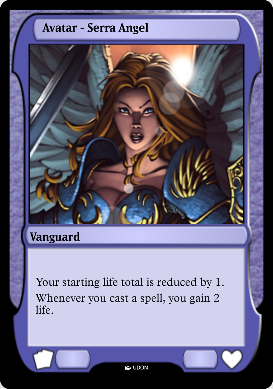 Serra Angel Avatar PMOA-2 Magic Online Avatars Magic card