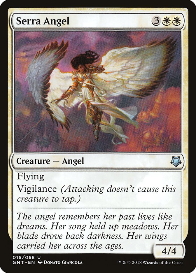 Serra Angel GNT-16 Game Night Magic card