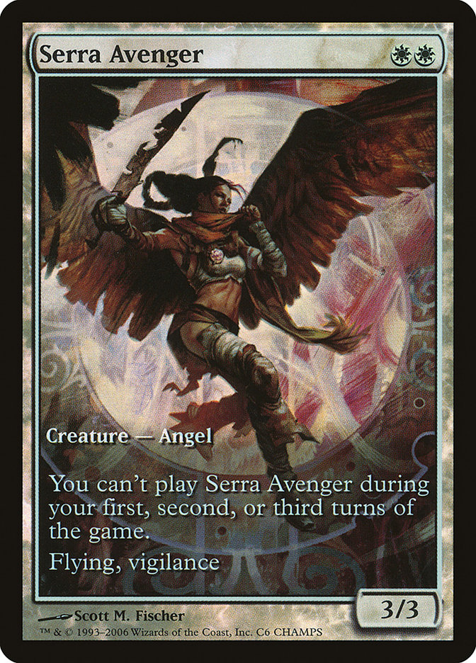 Serra Avenger PCMP-6 Champs and States Magic card