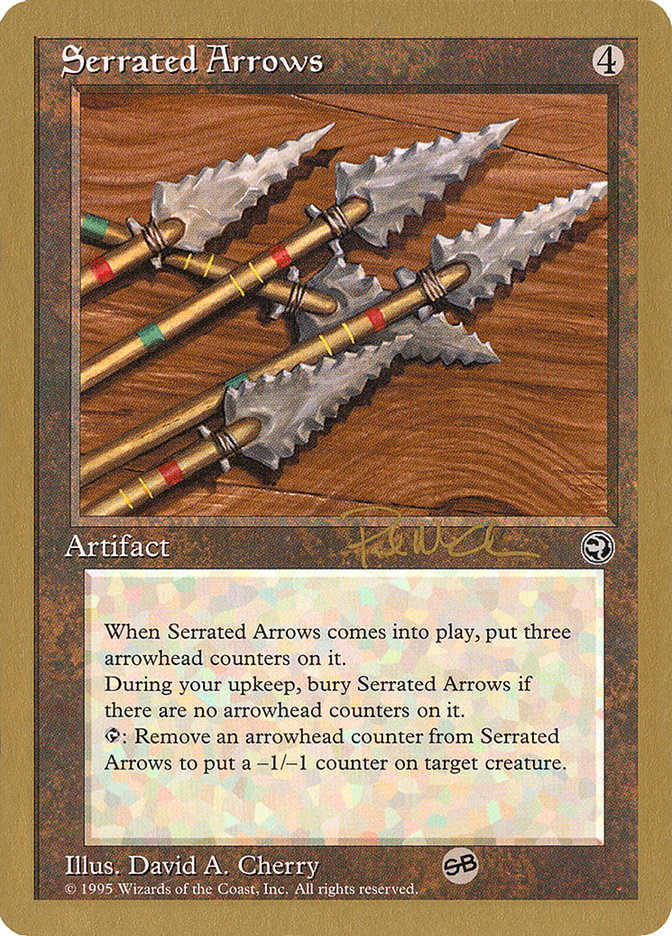 Serrated Arrows WC97-PM110SB World Championship Decks 1997 Magic card