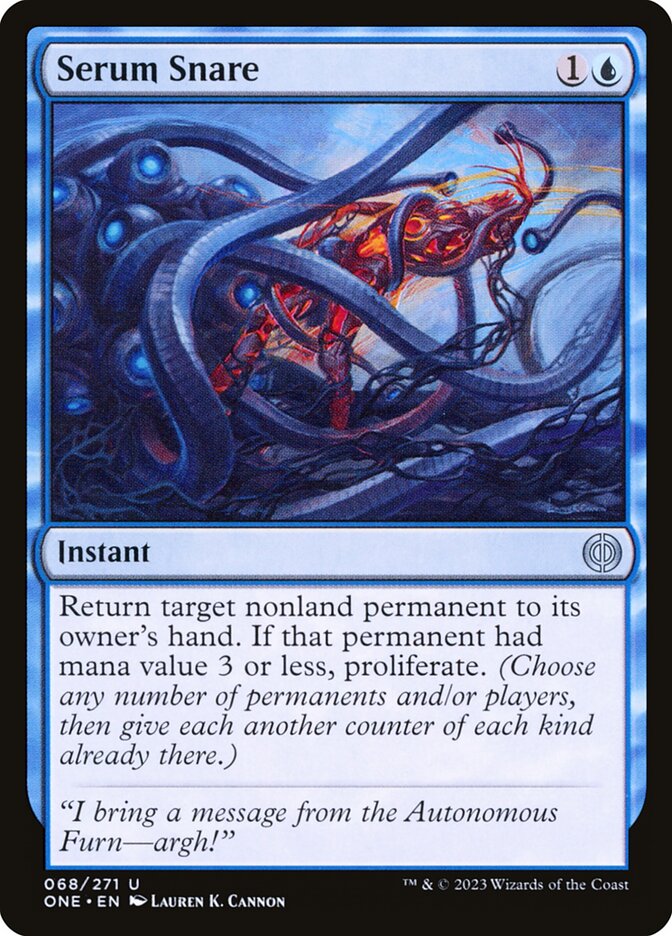 Serum Snare ONE-68 Phyrexia: All Will Be One Magic card